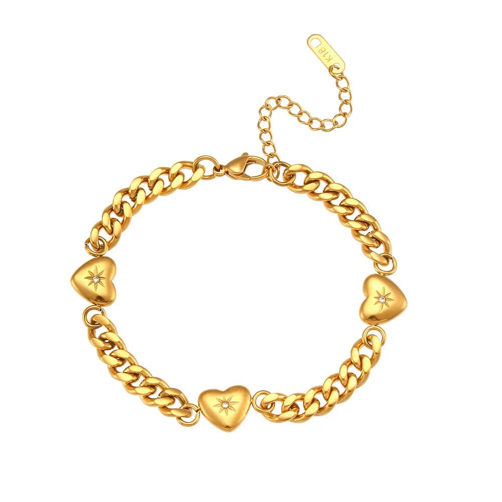 Bracelet Féminin Cœur