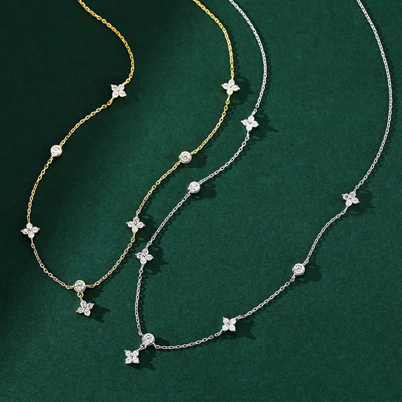 Collier Trèfle Porte-Bonheur